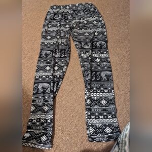 Boho elephant leggings